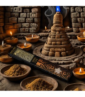 Kadzidła oczyszczające Extra Długie Copal Majów do medytacji 38 g