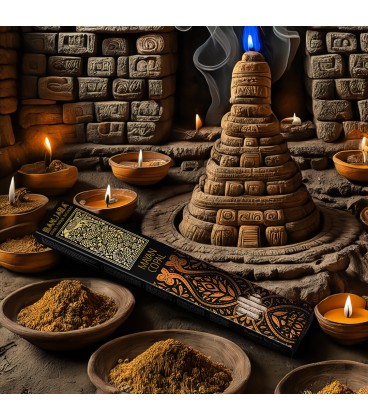 Kadzidła oczyszczające Extra Długie Copal Majów do medytacji 38 g - zdjęcie główne produktu