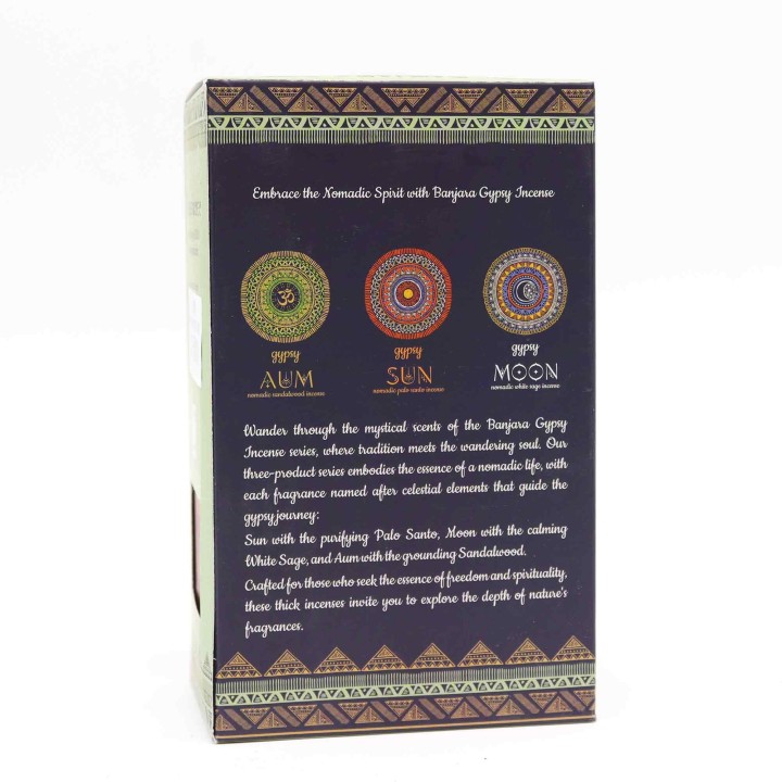 Naturalne kadzidelka patyczkowe Sun recznie robione Indie 52 g