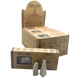 Kadzidełka stożkowe piramida Banjara Frankincense relaks medytacja 40 g