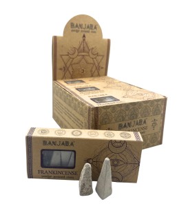 Kadzidełka stożkowe piramida Banjara Frankincense relaks medytacja 40 g
