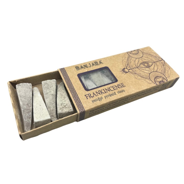 Kadzidełka stożkowe piramida Banjara Frankincense relaks medytacja 40 g