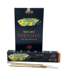Kadzidła patyczkowe Banjara Smudge Drzewo Sandałowe 35 g