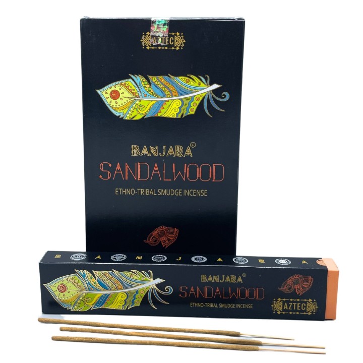 Kadzidła patyczkowe Banjara Smudge Drzewo Sandałowe 35 g