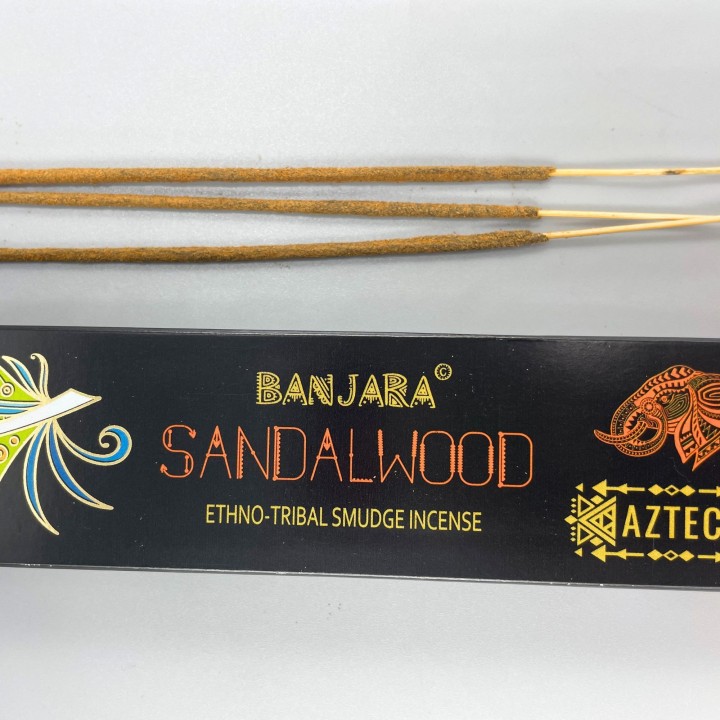Kadzidła patyczkowe Banjara Smudge Drzewo Sandałowe 35 g