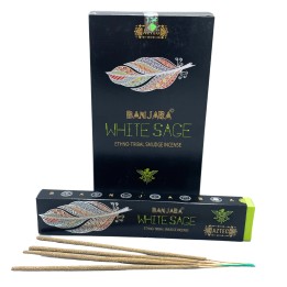 Kadzidła Banjara Biała Szałwia oczyszczające White Sage 35 g