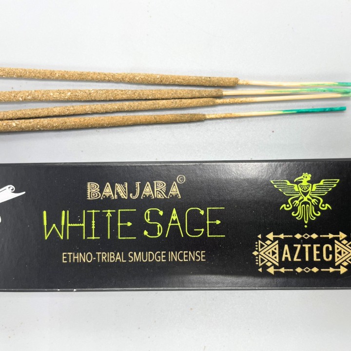 Kadzidła Banjara Biała Szałwia oczyszczające White Sage 35 g