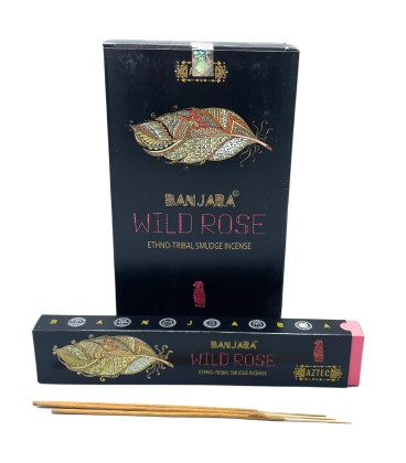 Kadzidełka Banjara Tribal Smudge Dzika Róża naturalne 35 g - zdjęcie główne produktu