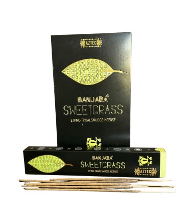 Kadzidełka Smudge Banjara Sweetgrass oczyszczające 10 szt - zdjęcie główne produktu