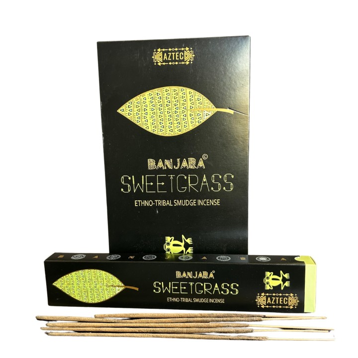 Kadzidełka Smudge Banjara Sweetgrass oczyszczające 10 szt