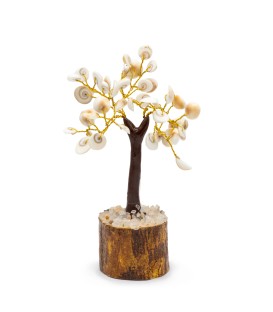 Drzewko z kamieni Gomati Chakra 45 kamieni talizman szczescia dekoracja