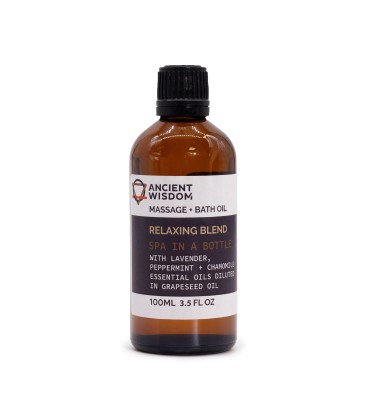 Relaksujący olejek do kąpieli i masażu Lawenda Mięta Rumianek 100 ml - zdjęcie główne produktu