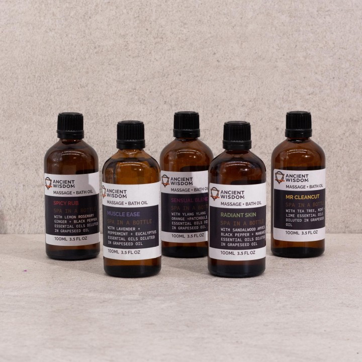 Relaksujący olejek do kąpieli i masażu Lawenda Mięta Rumianek 100 ml