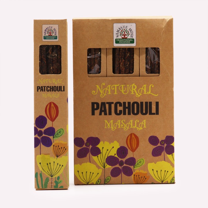 Naturalne kadzidełka Masala Paczula 22 g zapach orientalny
