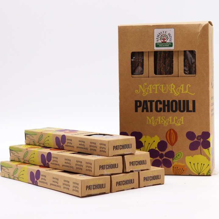 Naturalne kadzidełka Masala Paczula 22 g zapach orientalny