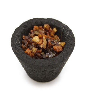 Kadzidło żywiczne Mirra w kubeczkach 12 szt zapach rytualny - zdjęcie główne produktu