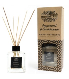 Dyfuzor zapachowy z patyczkami Mięta Pieprzowa i Kadzidłowiec 200 ml
