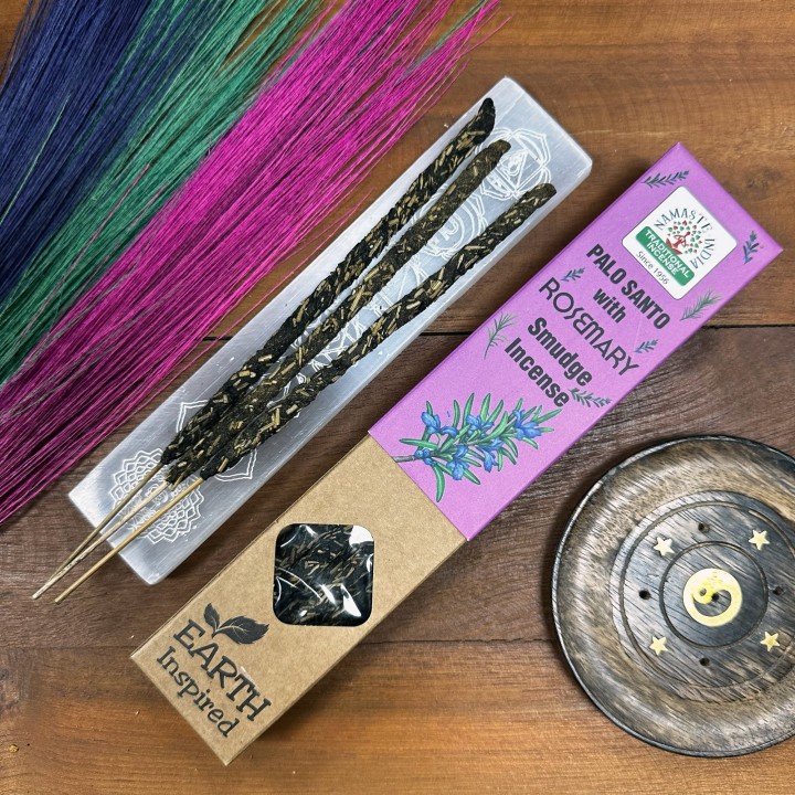 Naturalne kadzidełka Smudge Rozmaryn ręcznie robione 30 g