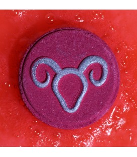 Musujące kule do kąpieli Baran z horoskopem zestaw 2x150 g 150g