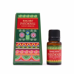 Olejek zapachowy Patchouli Banjara 10 ml do kominka i dyfuzora