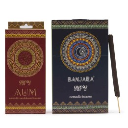 Kadzidełka naturalne AUM ręcznie robione z Indii 52 g