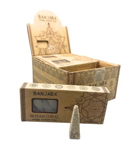 Kadzidła stożkowe piramida Banjara Copal Majów do medytacji i oczyszczania
