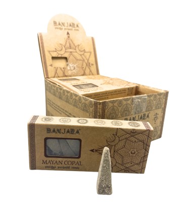 Kadzidła stożkowe piramida Banjara Copal Majów do medytacji i oczyszczania - zdjęcie główne produktu