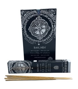 Kadzidełka Tribal Smudge Mirra Majów naturalne kadzidła 35 g