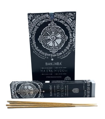 Kadzidełka Tribal Smudge Mirra Majów naturalne kadzidła 35 g - zdjęcie główne produktu