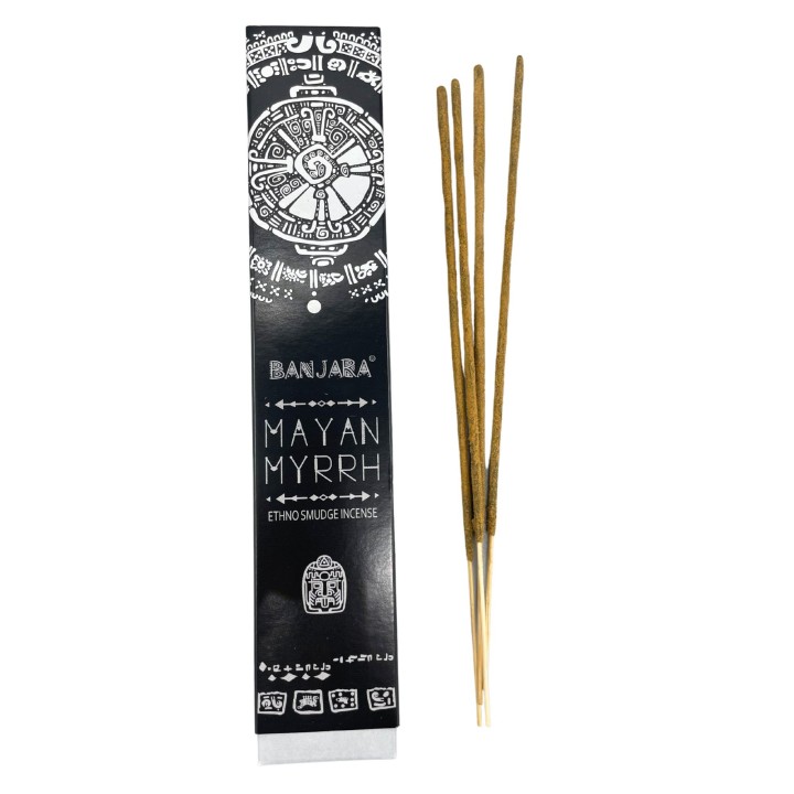 Kadzidełka Tribal Smudge Mirra Majów naturalne kadzidła 35 g