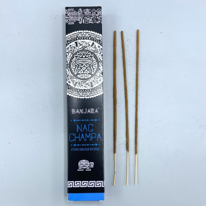 Kadzidełka Banjara Nag Champa do medytacji i relaksu 35 g