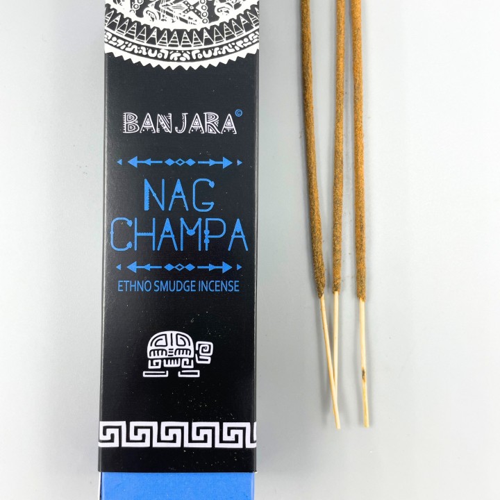 Kadzidełka Banjara Nag Champa do medytacji i relaksu 35 g