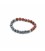 Bransoletka magnetyczna z fasetowanego czerwonego jaspisu - miniatura 2