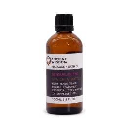 Sensualny olejek do masazu 100 ml ylang ylang pomarancza paczula
