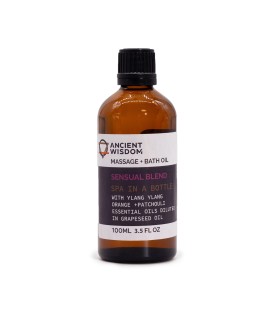 Sensualny olejek do masazu 100 ml ylang ylang pomarancza paczula