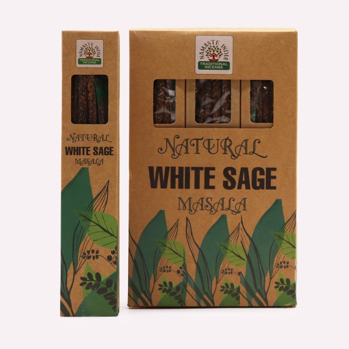 Kadzidelka Masala Biala Szalwia naturalne ziolowe 33 g
