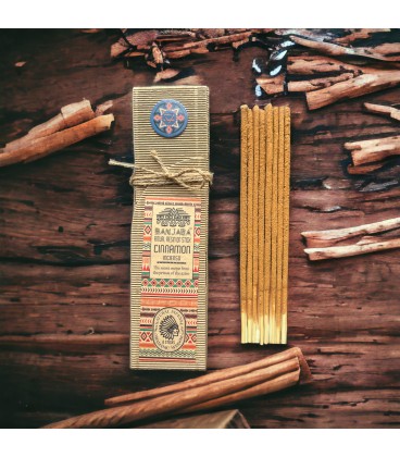 Kadzidła żywiczne na patyku Cynamon do medytacji i jogi 44 g - zdjęcie główne produktu