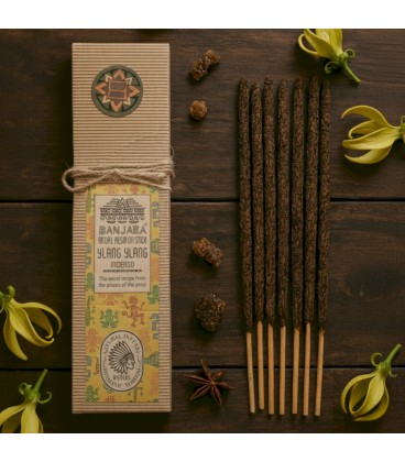 Kadzidła Żywiczne na Patyku Ylang Ylang 20 cm 50 do 60 min - zdjęcie główne produktu