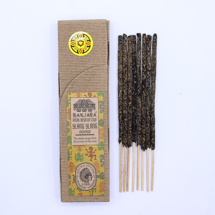 Kadzidła Żywiczne na Patyku Ylang Ylang 20 cm 50 do 60 min