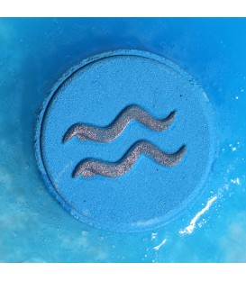 Kule do kąpieli Wodnik z horoskopem 2x150 g ametyst i bursztyn 150g