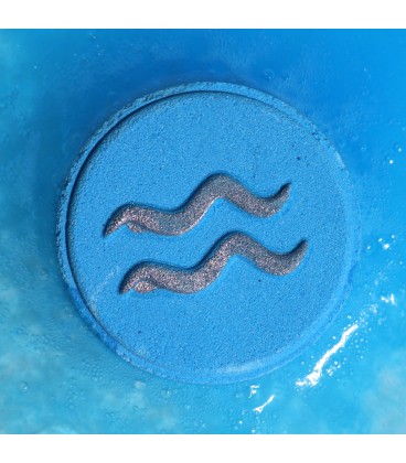 Kule do kąpieli Wodnik z horoskopem 2x150 g ametyst i bursztyn 150g - zdjęcie główne produktu