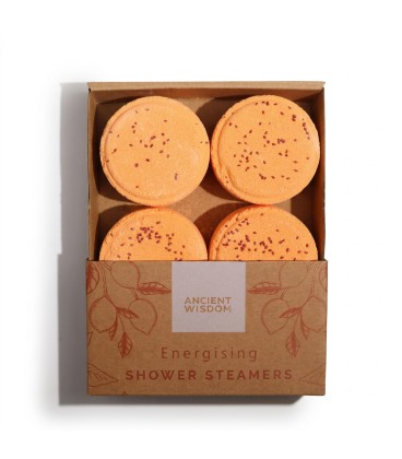 Zestaw 4 aromaterapeutycznych tabletek pod prysznic Energia 200 g - zdjęcie główne produktu