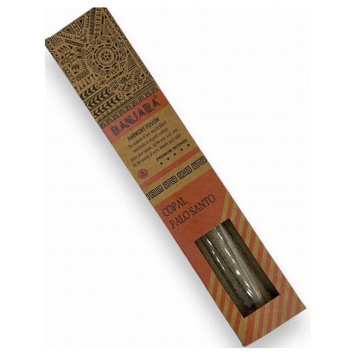 Kadzidełka Palo Santo i Copal Banjara oczyszczające 46 g
