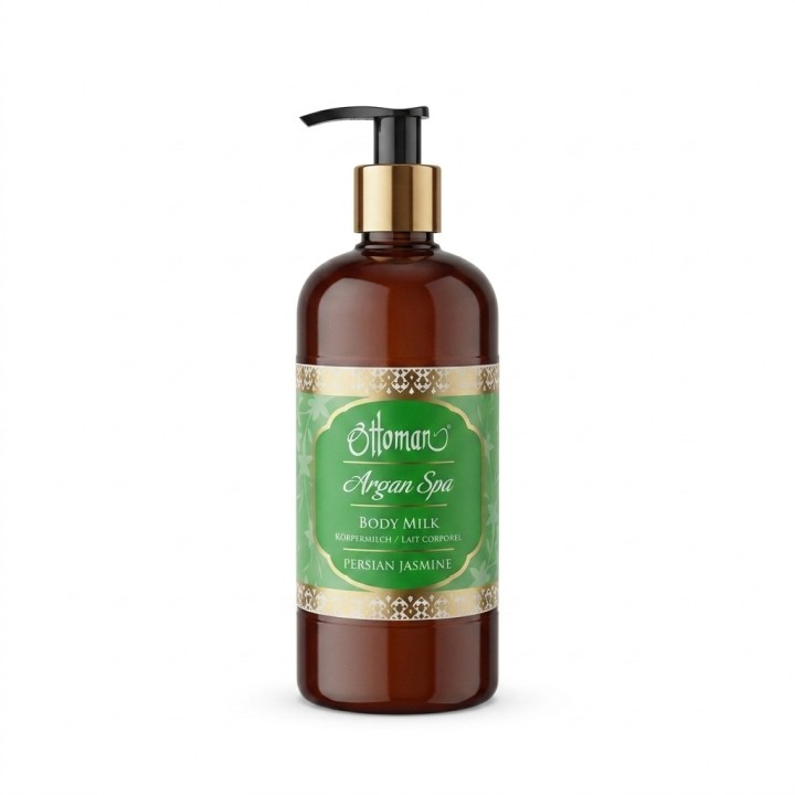 Mleczko Do Ciala Arganowe Jasmin Perski Ottoman Spa ARGAN BODY 400 ml - zdjęcie produktu