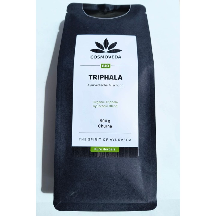 EKO Triphala Churna oczyszczanie jelit 500g Cosmoveda