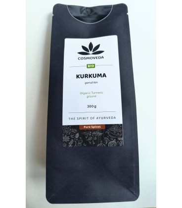 BIO Kurkuma 300g Cosmoveda - zdjęcie główne produktu