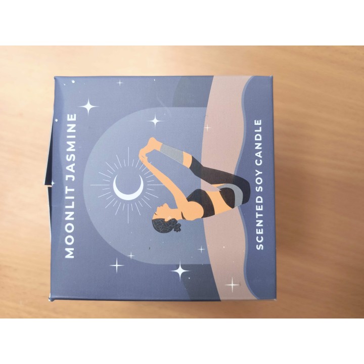 Świeca Sojowa Zapachowa w Szkle Celestial Sage MOONSHINE YOGA SCENTED 60g