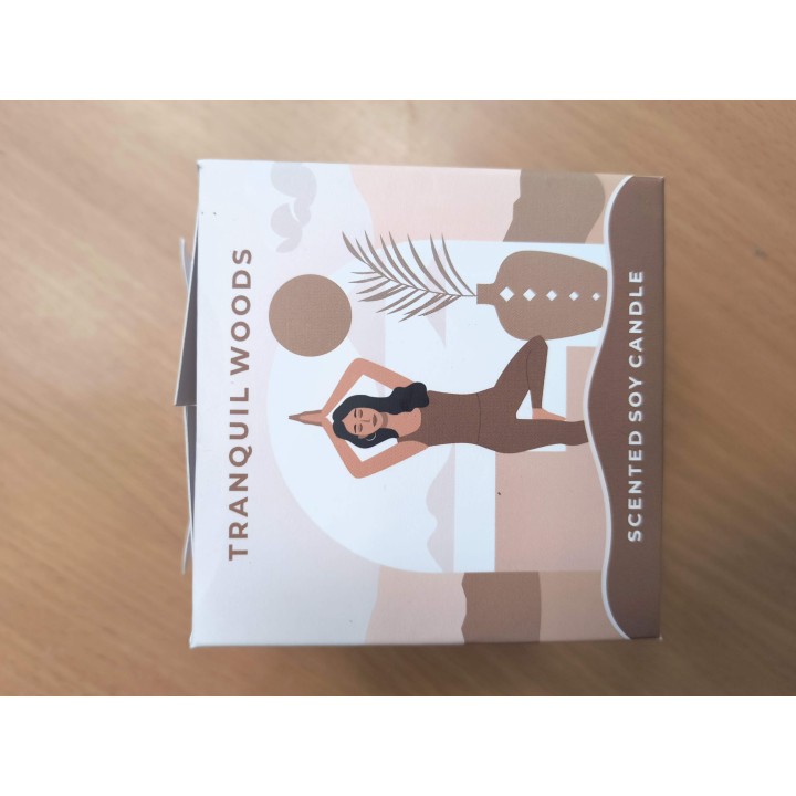 Świeca Sojowa Zapachowa w Szkle Księżycowy Jaśmin MOONSHINE YOGA 60g