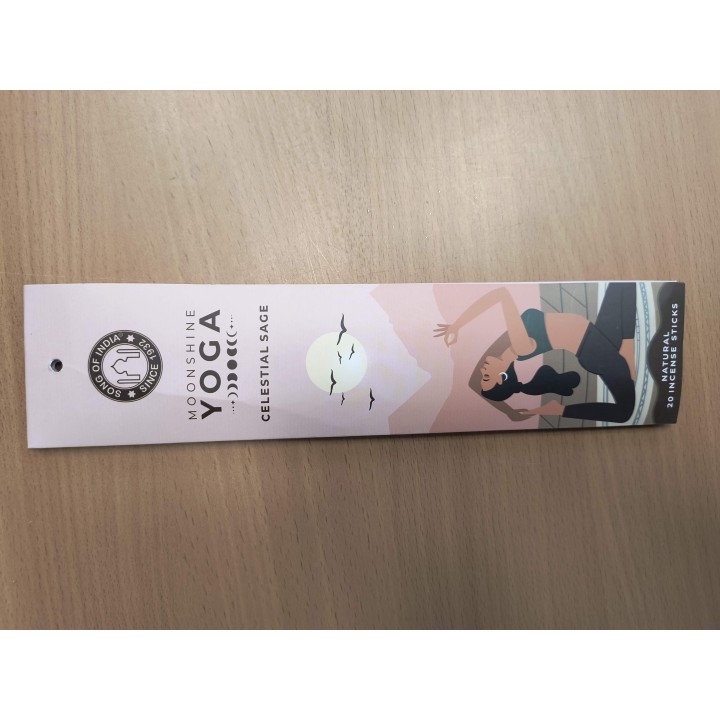 Kadzidełka Zapachowe Aqua Zen Moonshine Yoga w Saszetce INCENSE 20szt