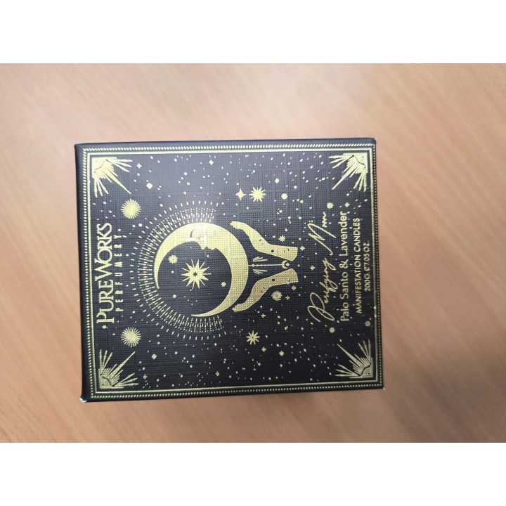 Ezoteryczna Świeca Zapachowa z Ametystem Palo Santo Lawenda Song Of 200g
